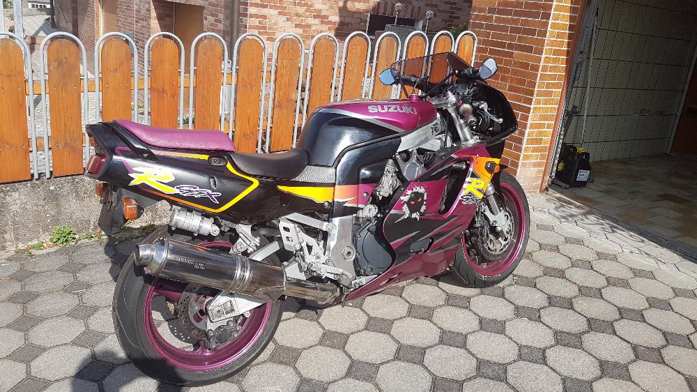 Motorrad verkaufen Suzuki GSX R750W Ankauf